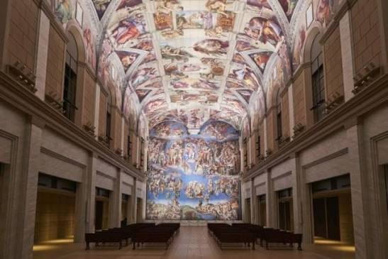 大塚国際美術館のシスティーナ・ホール